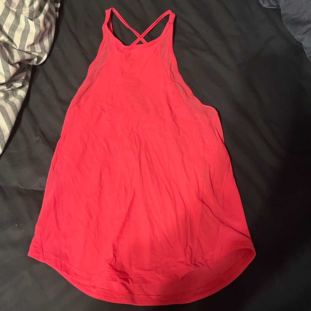 Pink Lululemon Tank Top